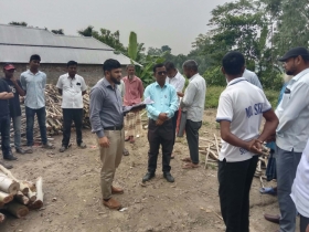 জমি সরেজমিন তদন্ত করলেন এসিল্যান্ড